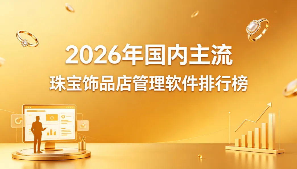 2026年国内主流珠宝饰品店管理软件排行榜品牌盘点