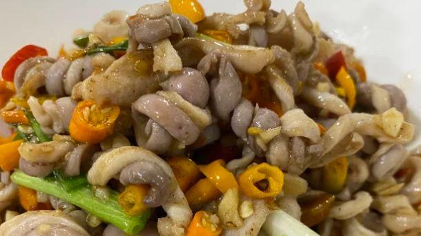 脆而不韧，香而不腻｜衡山脆肚，把家常湘味炒到极致