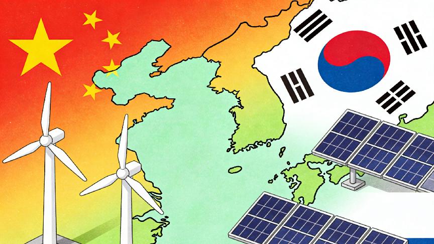 从摇摆到务实：中韩能源合作重塑东北亚绿色版图