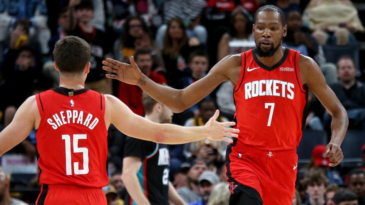 恭喜火箭队！大胜爵士豪取5连胜，首发5虎全部得分上双，13人正负值更亮眼