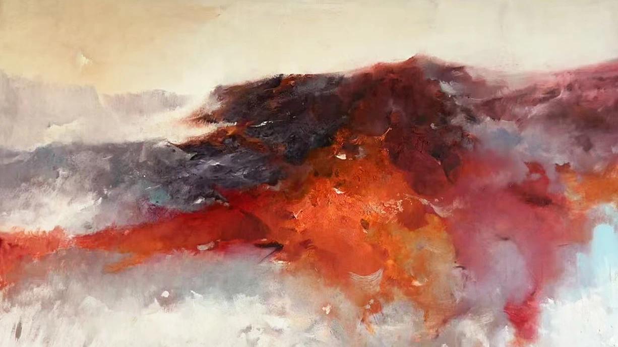 行者无痕| 邱明龙油画作品艺术美学