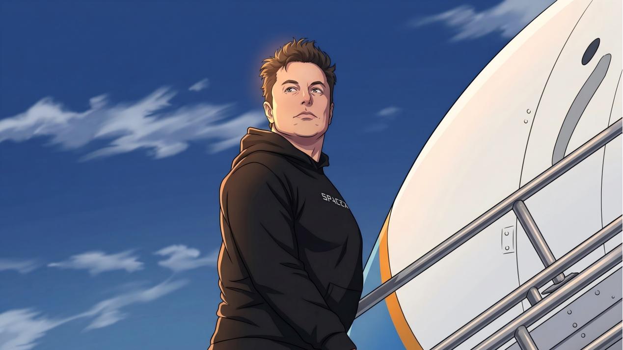 马斯克造芯片，年产2000亿颗，80%将在太空运转