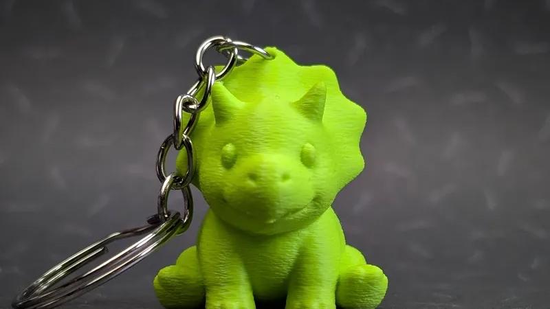 3D打印小恐龙吊坠手板模型-齐乐手板