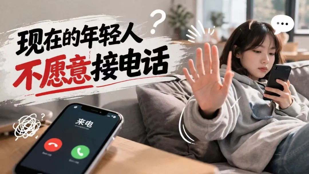 铃声响起之后：年轻人为什么越来越难接起一通电话