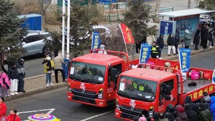 社火活动成“明星”，新春豪礼献真情 ——东风轻卡张北新春团购会圆满举办