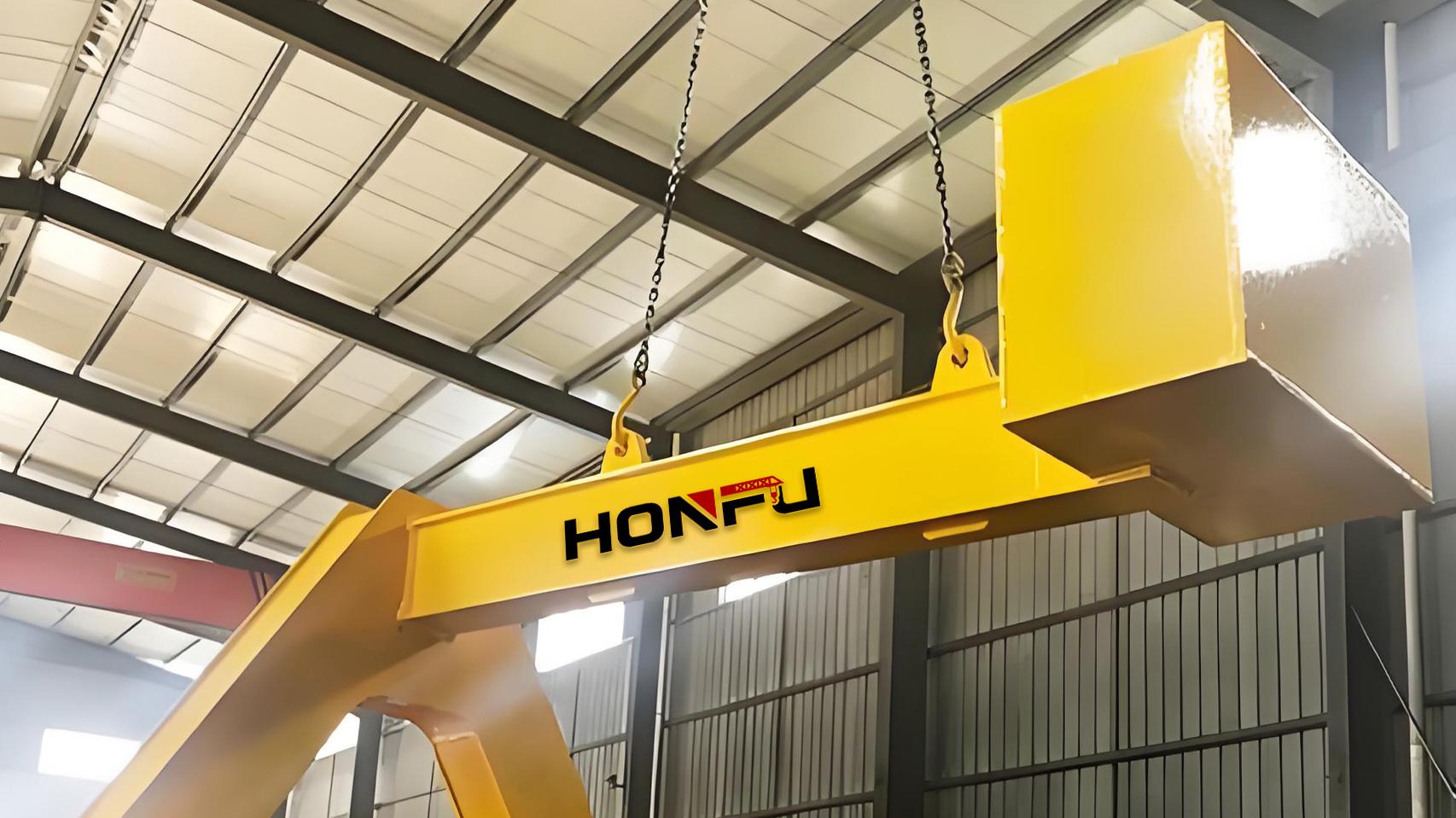 15t双叉式线材吊具正确安装步骤，操作人员需牢记！山东宏孚HONFU