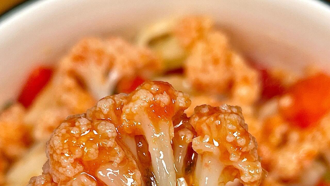 番茄花菜：酸甜开胃的国民下饭菜！