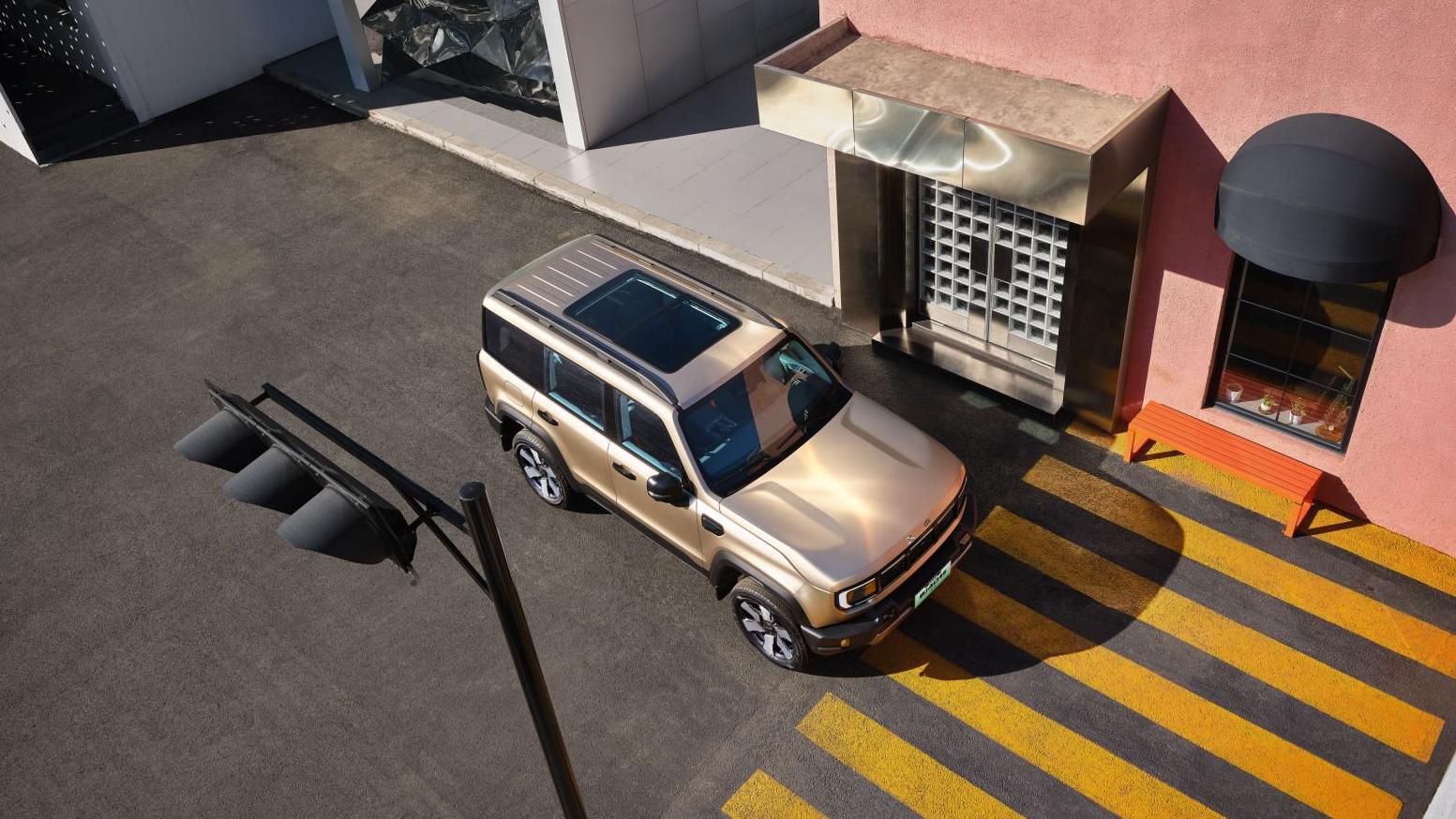 我发现了新手开硬派SUV的隐藏功能