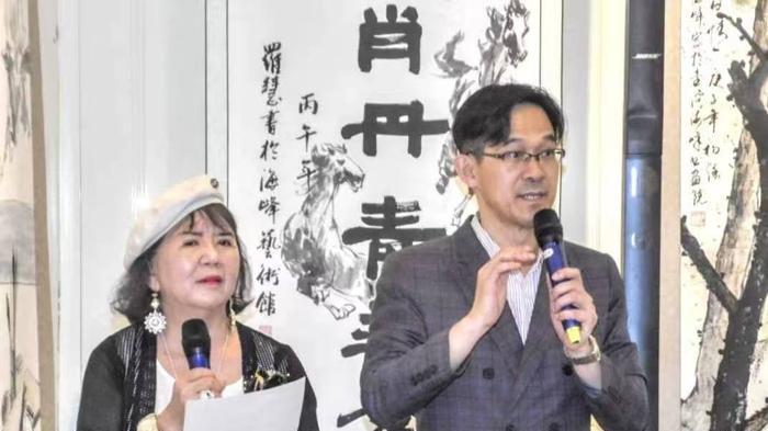 十二生肖传中华文化——王海峰、罗慧书画邀请展在台湾八卦山盛大展出