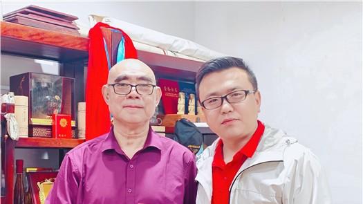 中国国际新闻杂志社司马石飞副社长走访中华老兵杂志社 与郭老师开展深度交流座谈