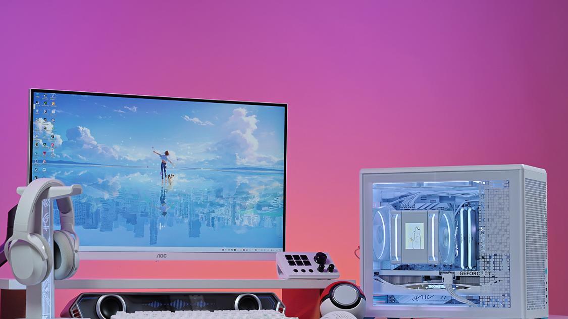 适合学生党，带隐藏提手的桌面MATX主机：9700X+5070+未知玩家P80