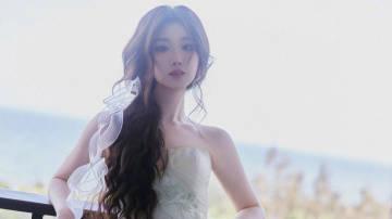 谁说女明星只能紧绷？毛晓彤一身纱裙告诉你：松弛才是顶级美貌