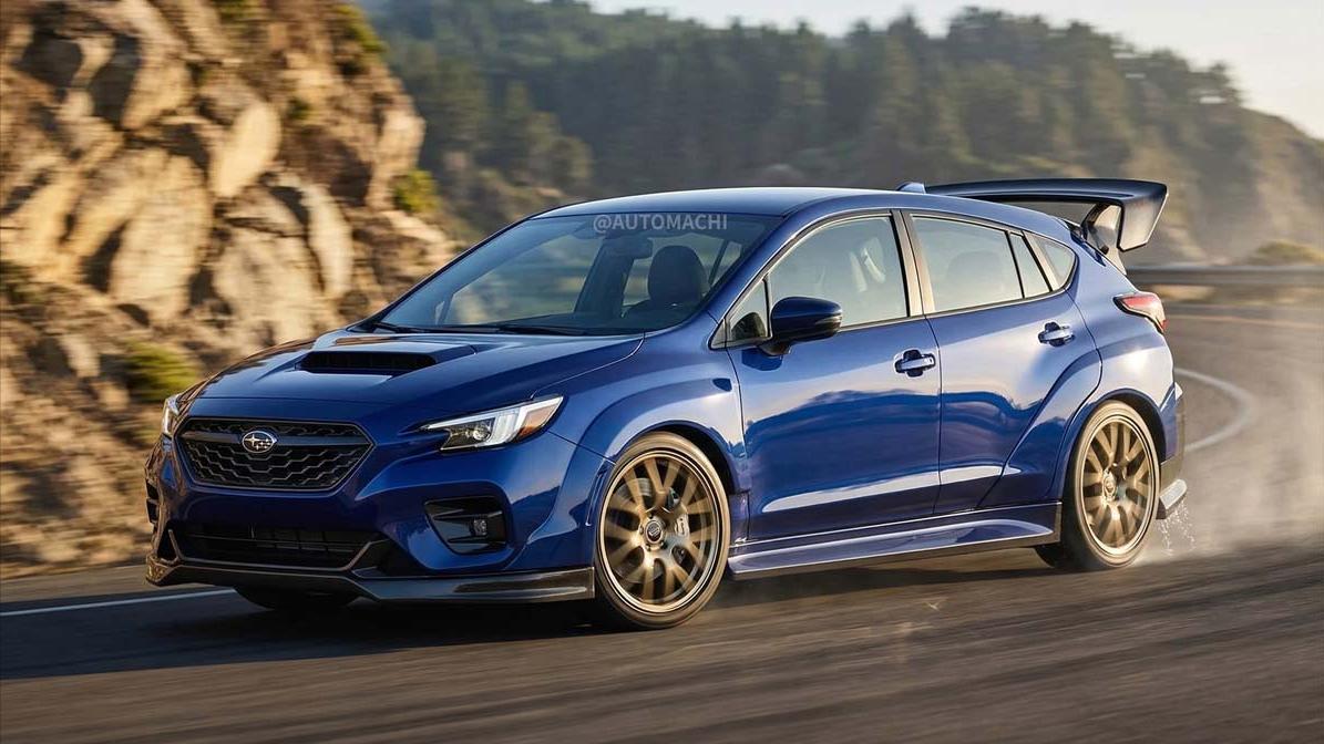 疑似斯巴鲁WRX STi掀背版专利图曝光、Hot Hatch车型即将回归？