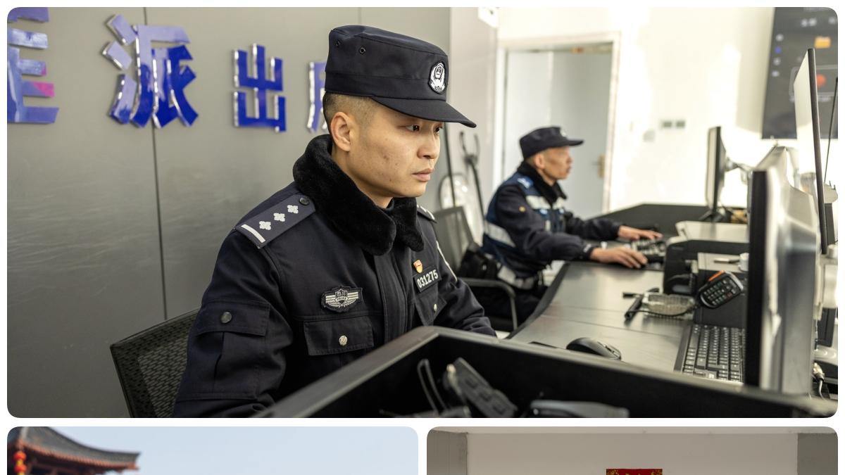 【春节我在岗】青莲派出所：新春警色暖 平安“警”相随