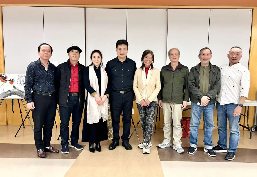 马上有福·福连中美 中美画家迎马年画展暨写福送福活动在旧金山圆满举办