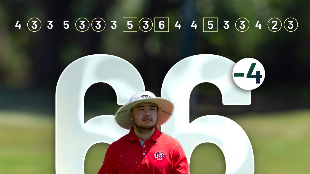 2026广东公开赛移动日：金子豪逆势领跑 柴博文单轮-8