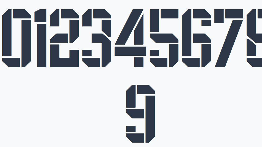 马杜拉联 23-24 赛季足球服号码字体图鉴