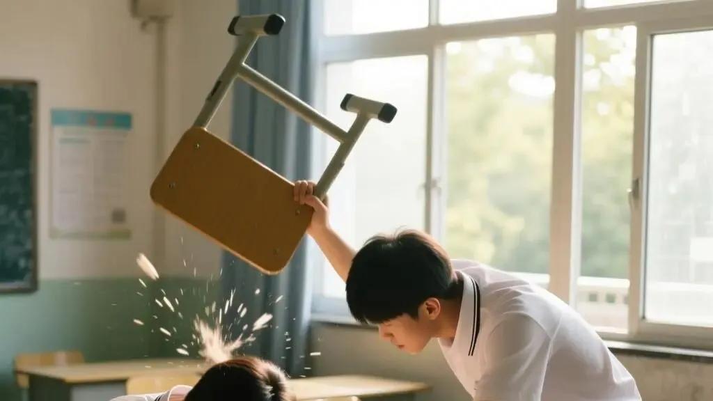 校园暴力砸后脑仅劝退！新法刚实施就和稀泥？家长又该要急了