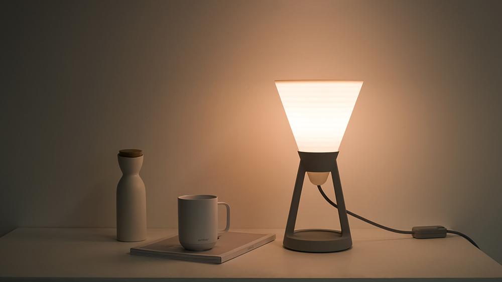 3D打印咖啡台灯手板模型-齐乐手板