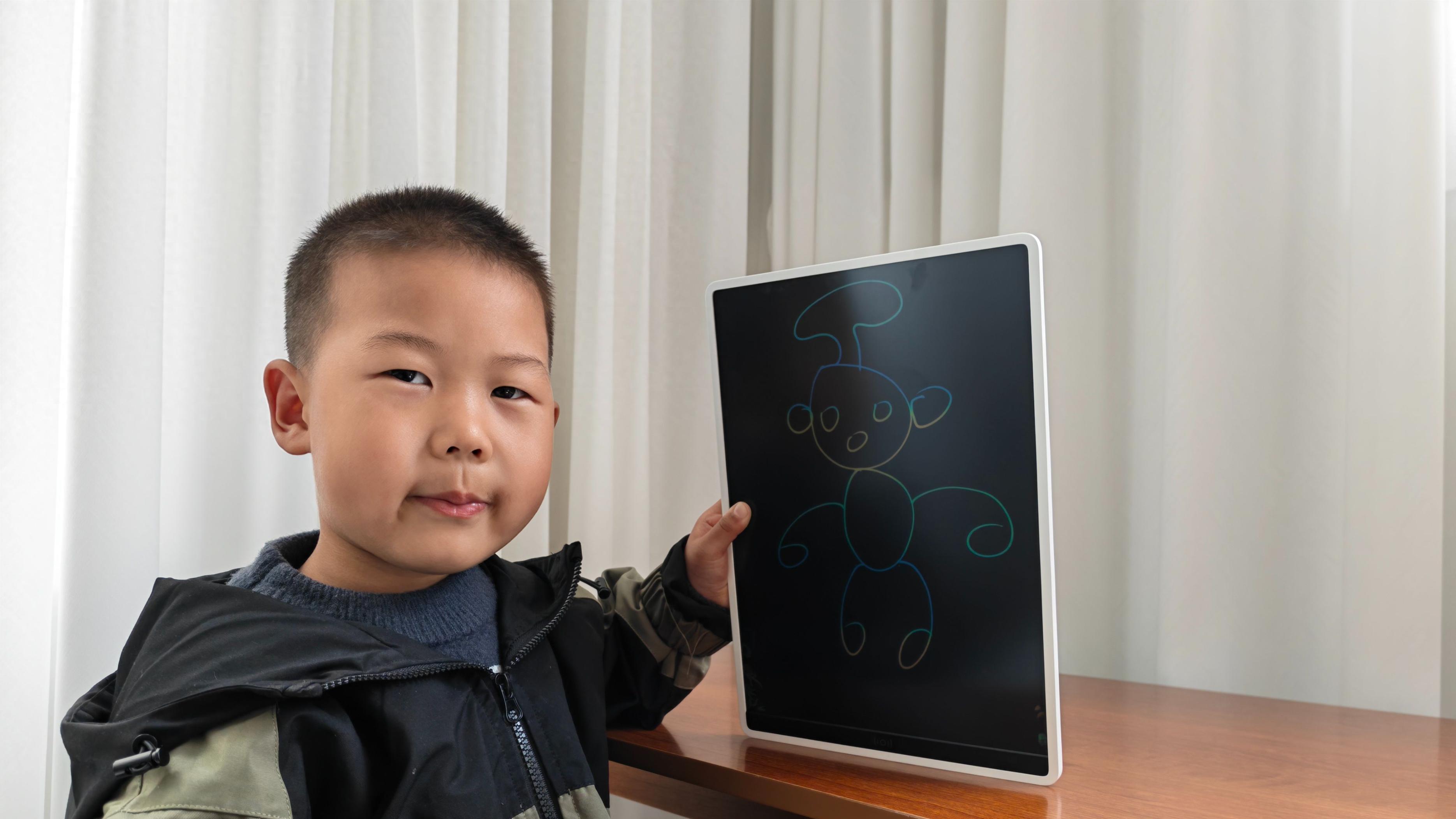 米家液晶小黑板多彩版| 不仅是娃娃的涂鸦玩具，更是早教好帮手