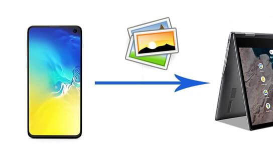 如何将照片从Android手机传输到Chromebook电脑