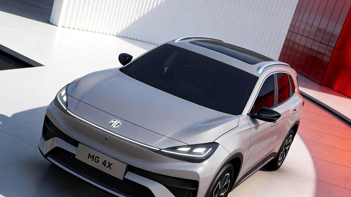 上汽名爵新款SUV，MG 4X官图发布，配半固态电池，续航510km