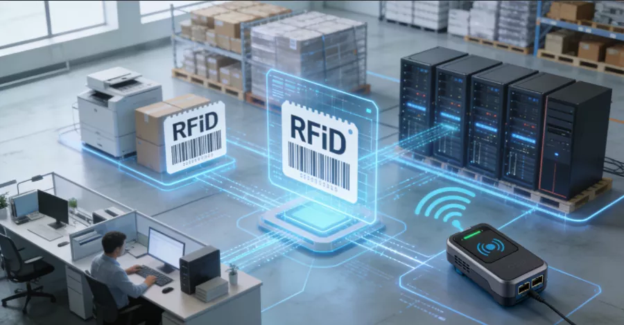 RFID固定资产系统重塑企业资产管控的核心优势