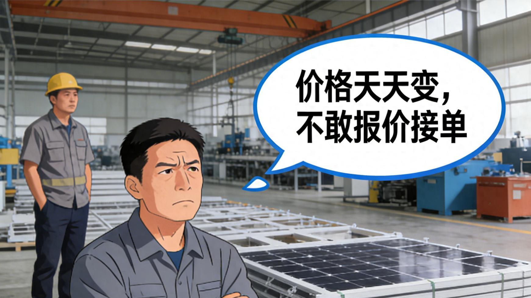光伏企业承压！义乌中小厂商因组件价格波动，不敢报价接单