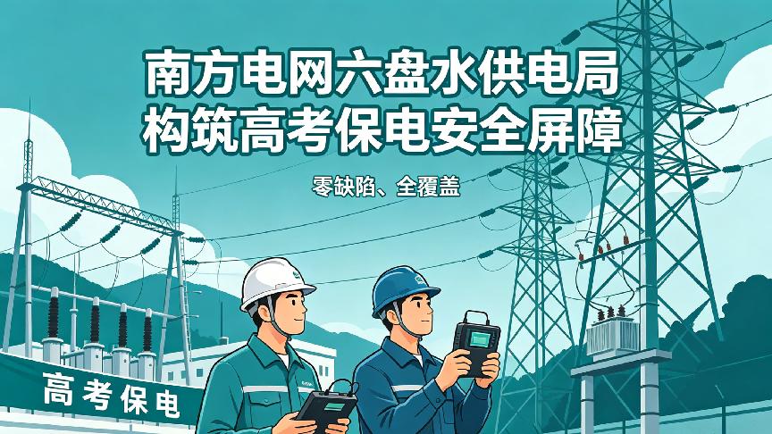 零缺陷、全覆盖：南方电网六盘水供电局构筑高考保电安全屏障