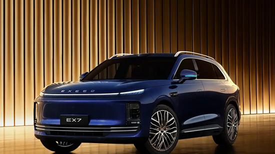 配备线控制动系统 星途EX7将于一季度发布