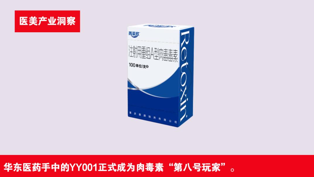 全球首款重组A型肉毒素诞生！华东医药开启肉毒素新时代