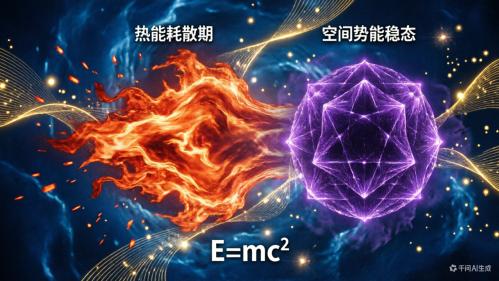 物质总能量的二元构成