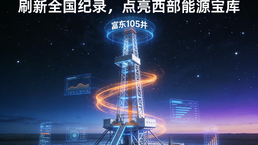 塔里木油田再传捷报：富东105井刷新全国纪录，点亮西部能源宝库