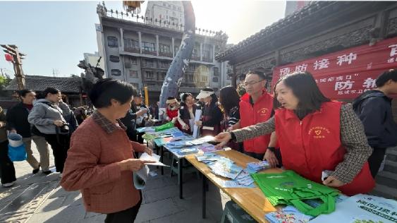 预防接种  苗助健康  全民行动——盐湖区疾控中心开展第40个全国儿童预防接种日宣传活动纪实