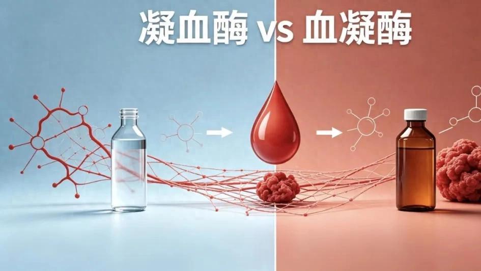 凝血酶vs血凝酶：一字之差，用药大不同