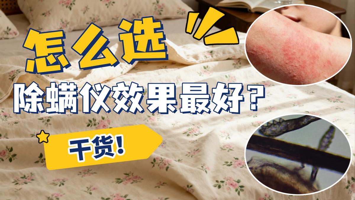 怎样选除螨仪效果最好？除螨仪吸出来的是灰尘还是螨虫？分享十款最建议买的床上除螨仪！