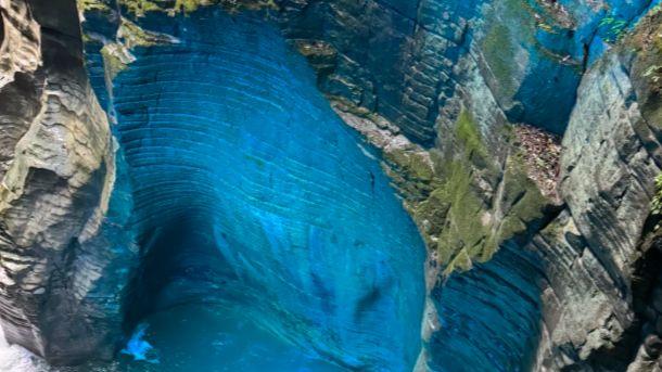 不止于峡谷风光！地心谷，一条从远古到当代的沉浸式游览之路