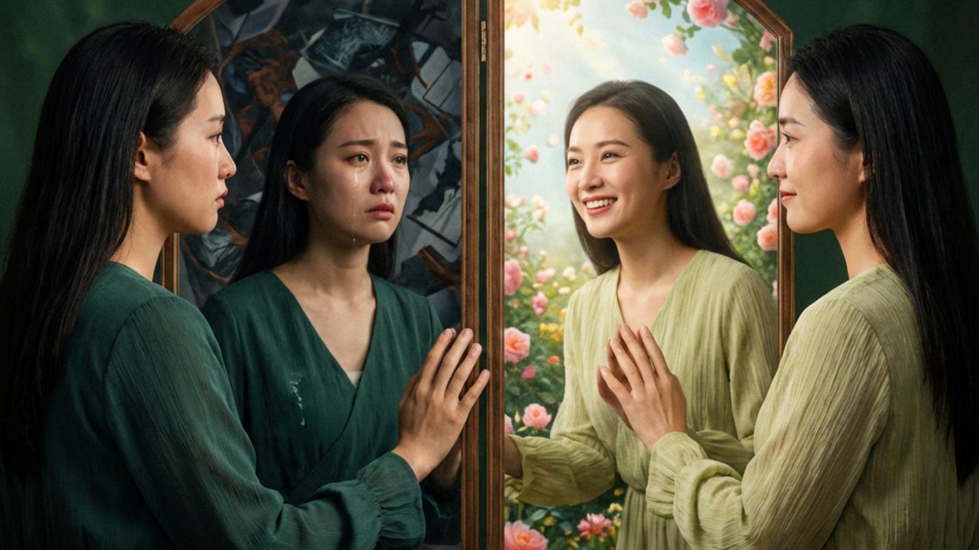 女人一旦觉醒了，就很少有脾气了