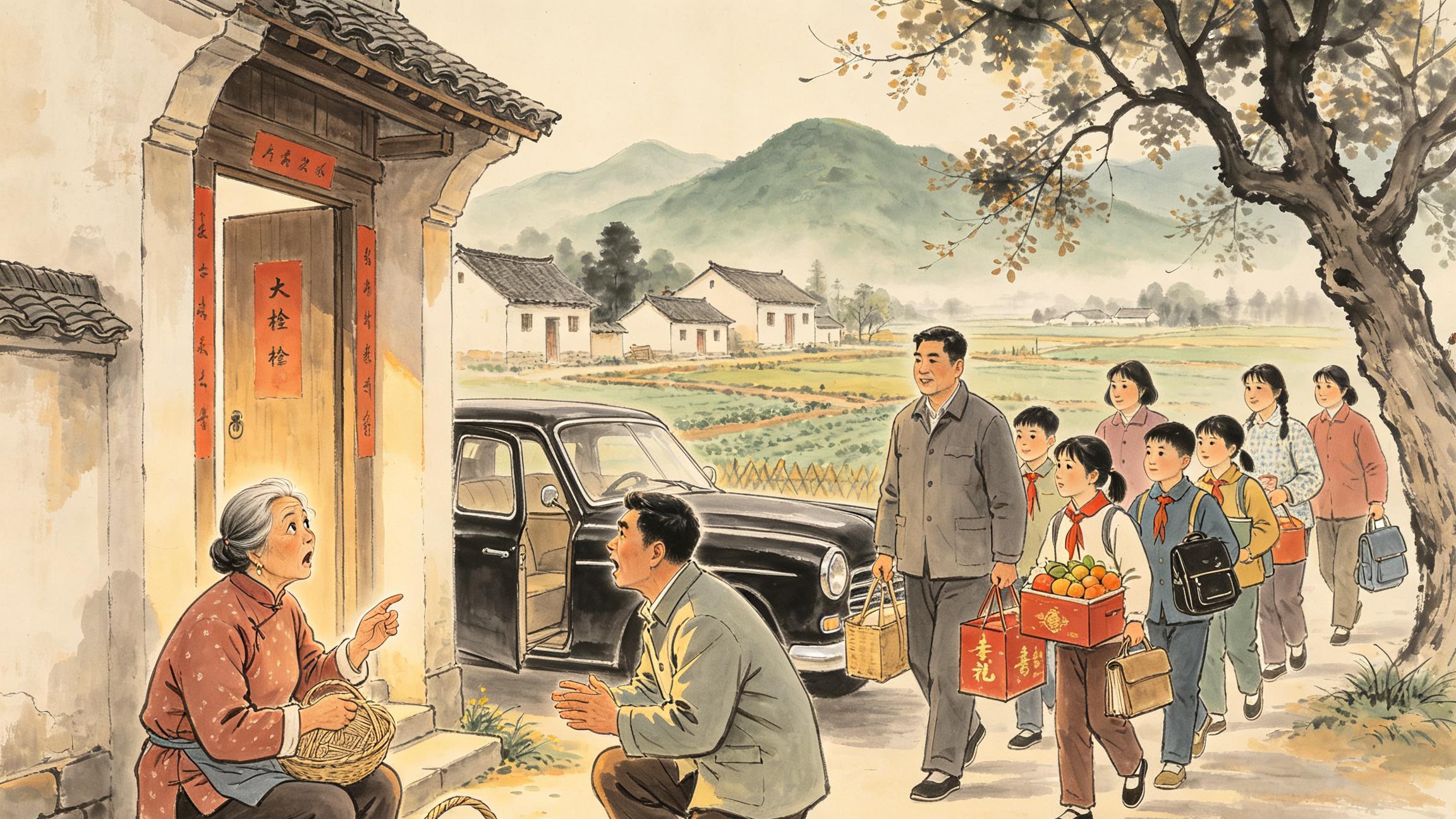民间故事：村里有个姑娘叫小芳！