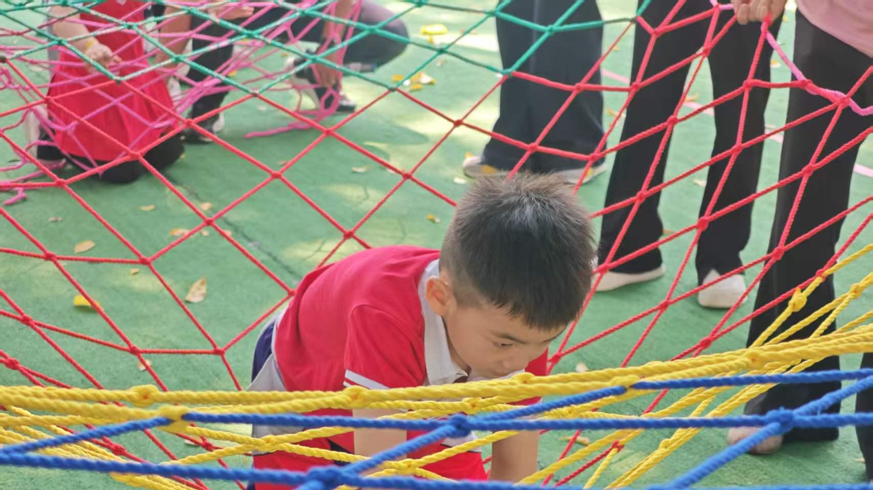 c广州亲子一日游✨童趣团建｜拔河+摸石头过河+竹节人