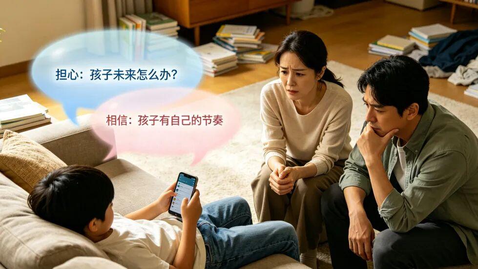 彭华勇：孩子辍学躺平，随时觉察你的念头，是担心还是相信