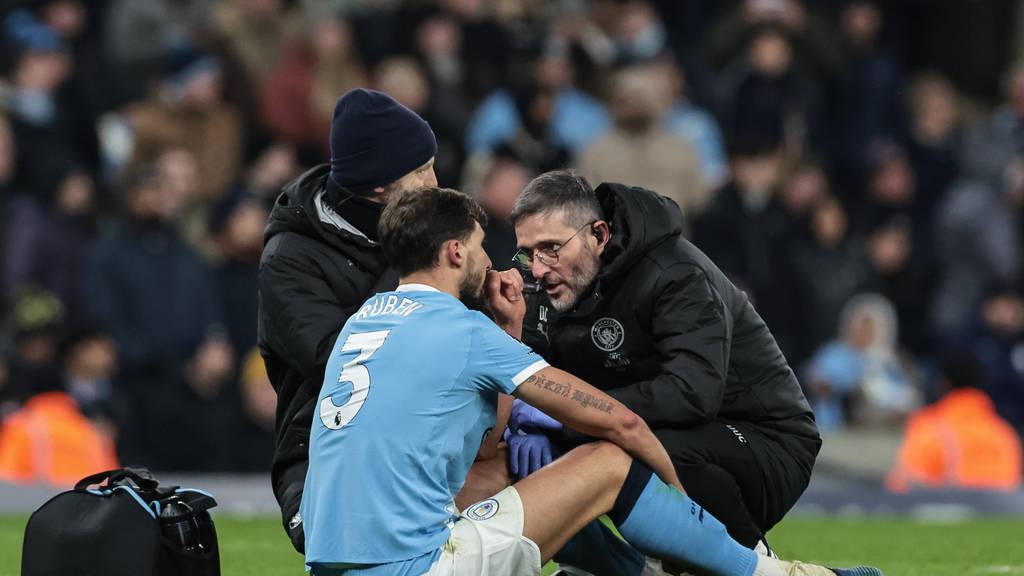 连折2中卫！瓜迪奥拉确认 鲁本-迪亚斯受伤缺阵4到6周