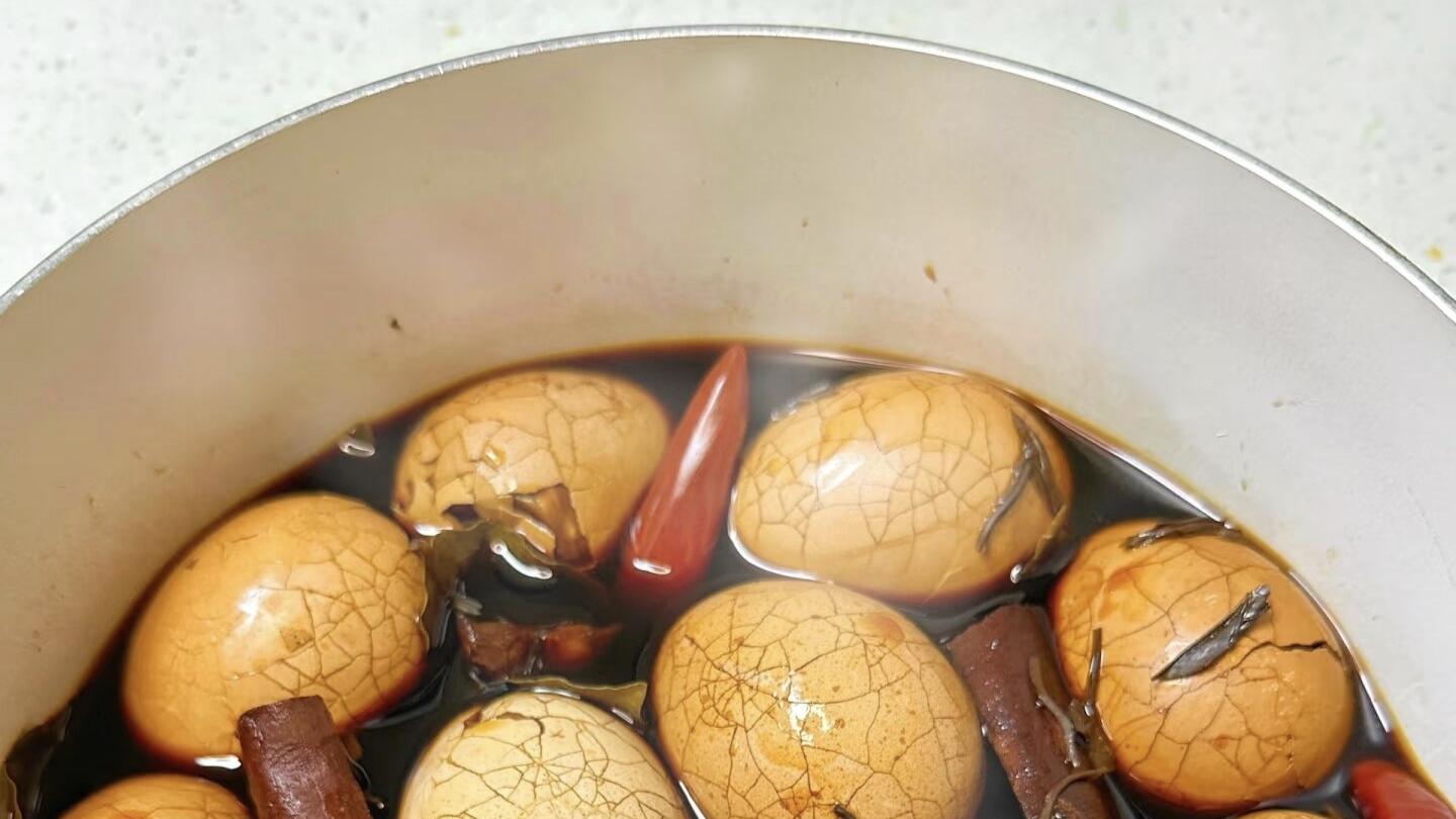 记忆中的卤香味！妈妈教我的茶叶蛋配方，暖心又治愈