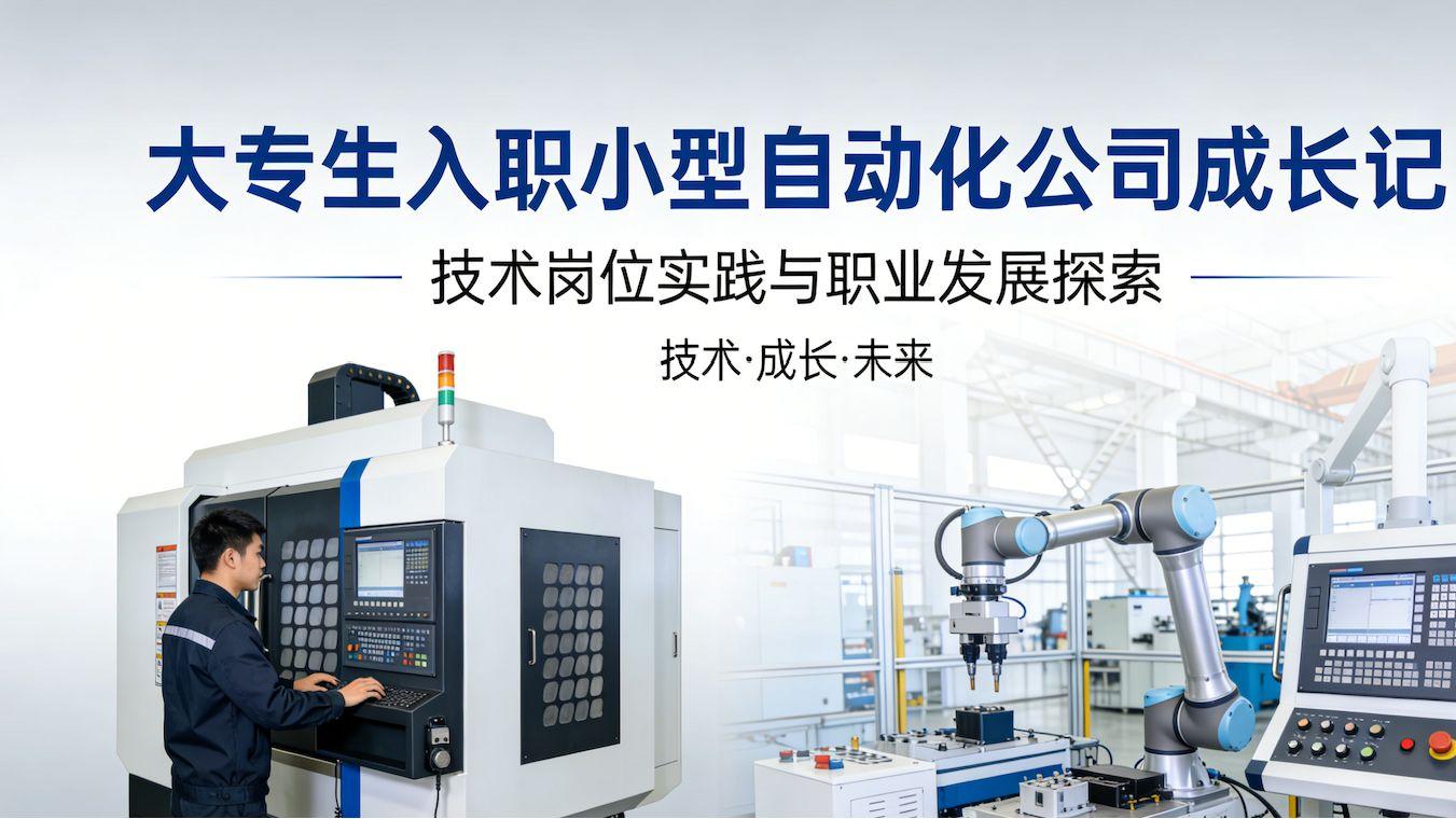 进小型自动化公司，能学到真东西还是只是当“廉价劳动力”？