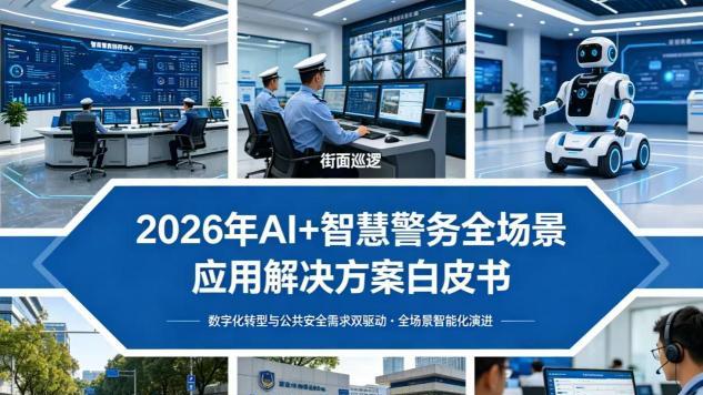 2026年AI+智慧警务全场景应用解决方案白皮书 - 全2188页下载