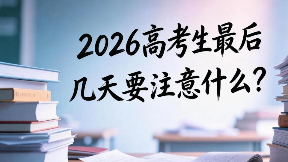 他的学生数学平均分136，他讲透2026高考数学命题趋势！