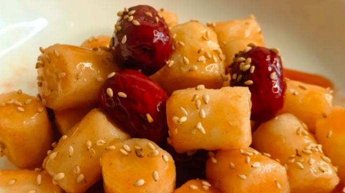 不麻不辣也封神！重庆人冬天爱吃的糖醋山药