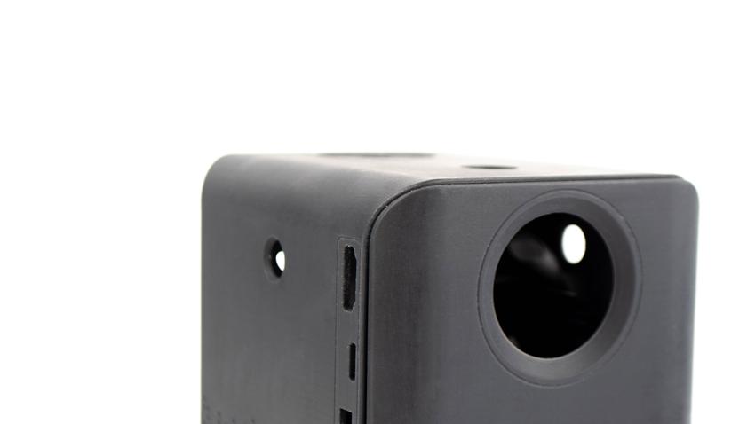 3d打印音响塑胶件外壳-齐乐手板