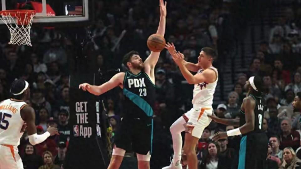 开拓者新援抢戏13分钟，杨瀚森再陷信任危机！