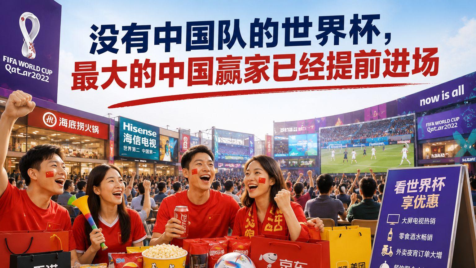 没有中国队的世界杯，最大的中国赢家已经提前进场